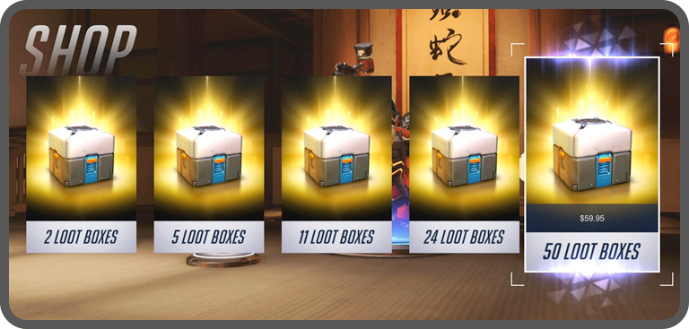 Overwatch lootboxes